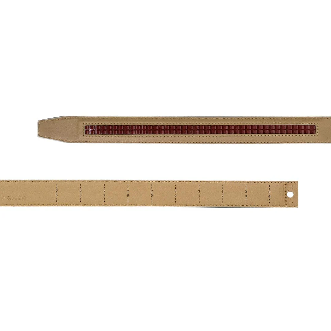 Kid's White Golf Ratchet Belt 1.125" [29mm] - Image 3